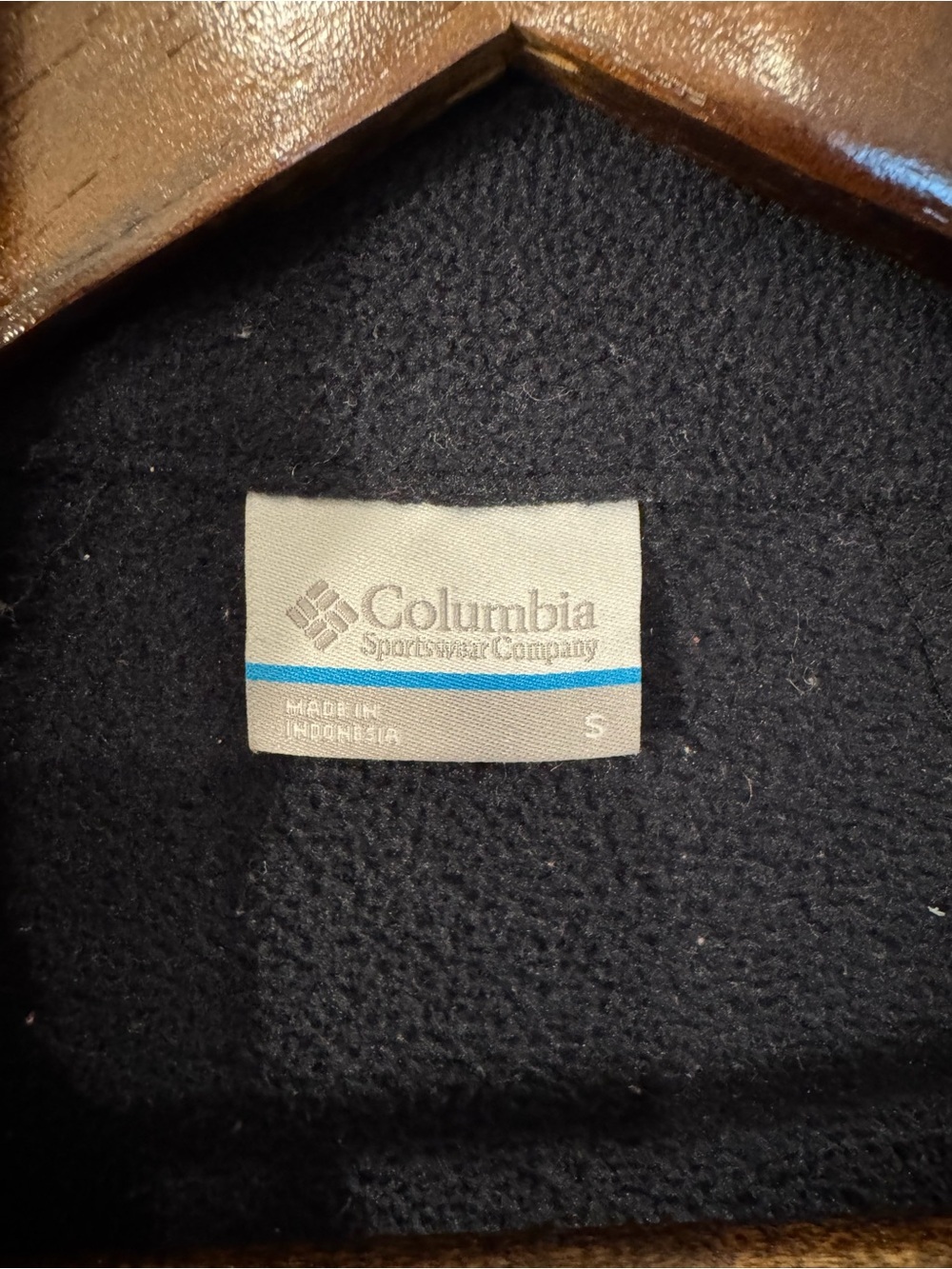 Columbia Black Full Zip Fleece Jacket Women’s Small Cozy Outdoor - Picture 5 of 8
